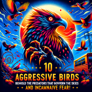 Top 10 Aves Agressivas: Descubra os Predadores que Dominam o Céu e Encarnam o Medo!