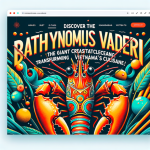 Descubra o Bathynomus vaderi: O Crustáceo Gigante que Está Transformando a Culinária do Vietnã!