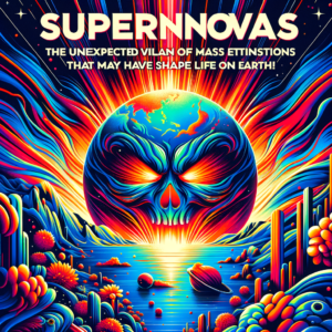 Supernovas: O Inesperado Vilão das Extinções em Massa que Pode Ter Moldado a Vida na Terra!