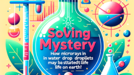 Desvende o Mistério: Como Microraios em Gotículas de Água Podem Ter Iniciado a Vida na Terra!
