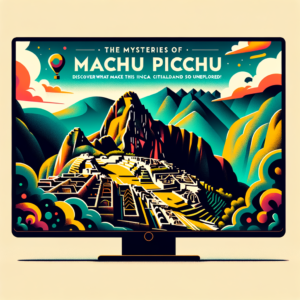 Os Mistérios de Machu Picchu: Descubra o Que Faz Esta Cidadela Inca tão Fascinante e Inexplorada!