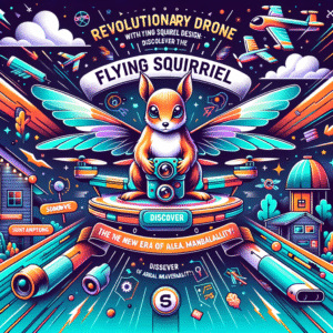 Drone Revolucionário com Design de Esquilo Voador: Descubra a Nova Era da Manobrabilidade Aérea!