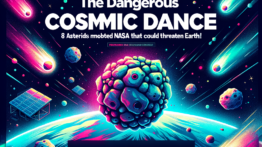 A Perigosa Dança Cósmica: 8 Asteroides Monitorados pela NASA que Podem Ameaçar a Terra!