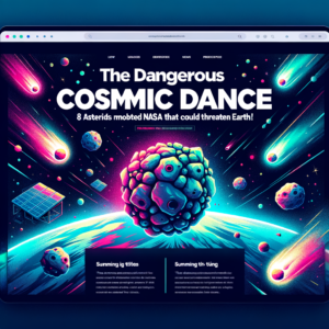 A Perigosa Dança Cósmica: 8 Asteroides Monitorados pela NASA que Podem Ameaçar a Terra!