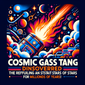 Tanque Cósmico de Gás Descoberto: O Abastecimento Que Pode Sustentar Estrelas por Milhões de Anos!