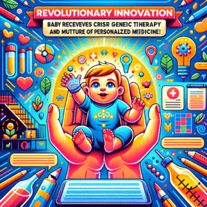 Inovação Revolucionária: Bebê Recebe Terapia Genética CRISPR e Marca o Futuro da Medicina Personalizada!