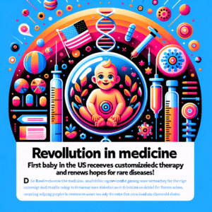 Revolução na Medicina: Primeiro Bebê nos EUA Recebe Terapia Genética Personalizada e Renova Esperanças para Doenças Raras!