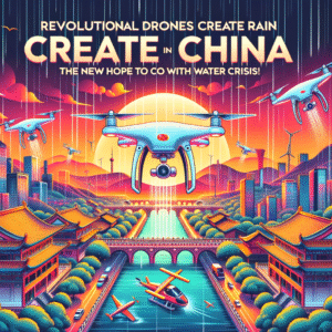 Drones Revolucionários Criam Chuvas na China: A Nova Esperança para Enfrentar a Crise Hídrica!