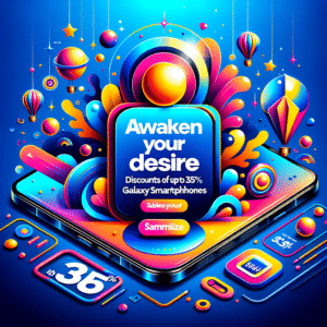 Desperte Seu Desejo: Descontos de até 35% em Smartphones Samsung Galaxy Esperam por Você!