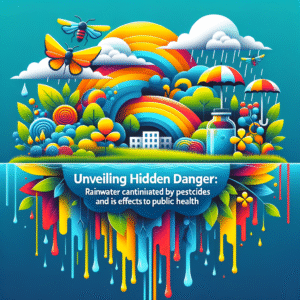 Desvendando o Perigo Oculto: Água da Chuva Contaminada por Agrotóxicos e Seus Efeitos na Saúde Pública