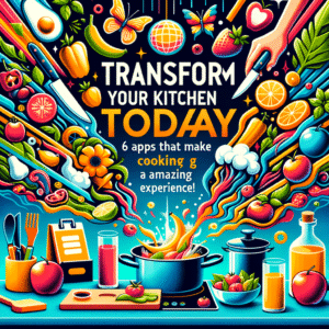 Transforme sua Cozinha Hoje: 6 Apps Que Tornam o Cozinhar uma Experiência Incrível!