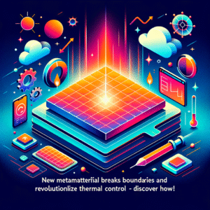 Novo Metamaterial Quebra Limites e Promete Revolucionar o Controle Térmico — Descubra Como!