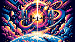 Flagrante Cósmico: A Erupção Solar que Transformou a ISS em uma Imagem Inesquecível e Rara!