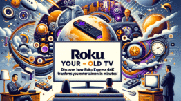 Revitalize Sua TV Antiga: Descubra Como o Roku Express 4K Transforma Seu Entretenimento em Minutos!