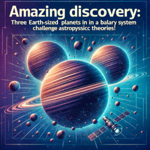Descoberta Surpreendente: Três Planetas do Tamanho da Terra em um Sistema Binário Desafiam Teorias Astrofísicas!