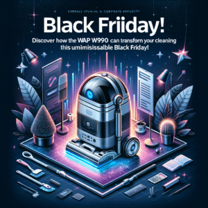 Descubra como o Robô Aspirador WAP W90 pode transformar sua limpeza nesta Black Friday imperdível!