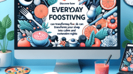 Descubra Como Alimentos do Dia a Dia Podem Transformar Seu Sono em Noites Tranquilas e Reparadoras