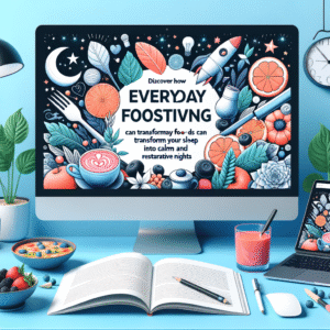 Descubra Como Alimentos do Dia a Dia Podem Transformar Seu Sono em Noites Tranquilas e Reparadoras