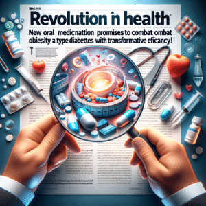 Revolução na Saúde: Novo Medicamento Oral Promete Combater Obesidade e Diabetes Tipo 2 com Eficácia Transformadora!