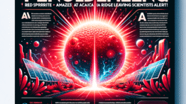 Fenômeno Incrível: Red Sprite Surpreende em Acacia Ridge e Deixa Cientistas em Alerta!