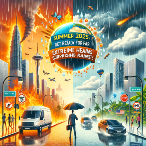 Verão 2025: Prepare-se para um Brasil de Calor Extremo e Chuvas Surpreendentes!