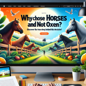 Por que Escolhemos Cavalos e Não Bois? Descubra a Verdadeira História por Trás dessa Decisão!