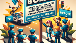 Protestos Explodem no Roblox: Crianças Lutam Contra Restrições de Chat e Defendem Liberdade de Comunicação!