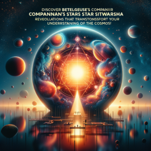 Descubra a Estrela Companheira Siwarha de Betelgeuse: Revelações que Transformam Nossa Compreensão do Cosmos!