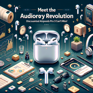 Conheça a Revolução Auditiva: AirPods Pro 3 em Promoção Imperdível que Você Não Pode Perder!